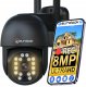 KAMERA WIFI ZEWNĘTRZNA OBROTOWA 4K ULTRA HD 8MPX 8MP EUROLOOK AUDIO CZARNA 1
