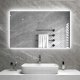 Grzejnik YRKE Byecold Lustro grzewcze na podczerwień 580W ścienne diody LED 100x60cm ogrzewanie 1