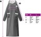 vidaXL Bluza-koc Ciemnoszary Fleece i Flanela 8