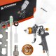 PISTOLET LAKIERNICZY DO MALOWANIA LAKIEROWANIA HVLP 1,4 MM ZBIORNIK 600 ML 1
