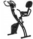 Rower Stacjonarny 2w1 Składany Magnetyczny Czarny PAKO A90-196 1