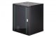 Szafa DIGIT Szafa sieciowa wisząca Dynamic 19 16U rack 600x600, szklane drzwi, czarny, nieskładana, 60kg 1