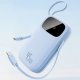 Powerbank Baseus Powerbank EnerFill FC21 Qpow 20000mAh 45W z wyświetlaczem cyfrowym z dołączonym kablem - niebieski 3