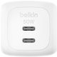 Ładowarka Belkin Ładowarka Dual USB-C 50W PD PPS+1m Kabel WCH019kq1MWH-B6 2