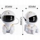 PROJEKTOR GWIAZD Astronauta LAMPKA NOCNA LED dla dzieci RZUTNIK NIEBA PILOT 13