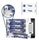 Obudowa Power Bank AK-BC-03 Ładowarka 4x Li-Ion 18650 QC4+ PD 22.5W 7