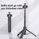 Statyw Yesido SF26 Tripod z uchwytem na kamerę i lampę doświetlającą <65cm, CZARNY 2