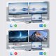 HUB USB Zenwire Hub USB-C 7w1 Adapter USB 3.0 HDMI 4K 60Hz Display Port Gigabit RJ-45 1000M BS-HP706 10