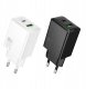 Ładowarka Hoco Ładowarka sieciowa do telefonu USB A + USB C QC3.0 PD AFC 3A 30W N71 biała 4