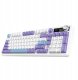 Klawiatura gamingowa mechaniczna AK980 Gift Switch-V2-White-Model-With-Screen RGB 2
