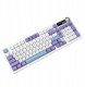 Klawiatura gamingowa mechaniczna AK980 Gift Switch-V2-White-Model-With-Screen RGB 3