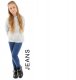 LAEMI ocieplane elastyczne legginsy dziecięce Getry produkt polski Jeans 146 11