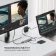 HUB USB Unitek Hub USB-C 7w1 4K@60Hz, PD 100W i przycisk HDMI On/Off 13