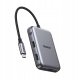 HUB USB Ugreen Hub USB-C 7w1 HDMI USB-C USB-A SD/TF - szary 1