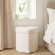 Home Styling Collection Pufa serce ALLOY, tapicerka owcza, 34 x 28 x 35 cm 2