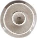 Beliani Zestaw 4 małych talerzy COSTMARY ceramicznych szarych 7