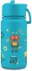 Brosky Kids Morska butelka na wodę dla dzieci w roboty 450 ml 2