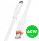 Kabel USB Vidvie SZYBKI KABEL USB TYP-C PRZEWÓD MOCNY SZYBKIE ŁADOWANIE 60W 1m 5