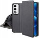krainaGSM Etui MAGNET do Oppo A5 4G|5G Zamykane Czarne Futerał + Szkło 9H 5