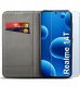 Etui MAGNET do Realme 14T 5G Zamykane Czarne Futerał + Szkło 9H 2