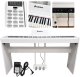 Vevor SUPRIMO SDP88 WH pianino cyfrowe stacjonarne ważone klawisze MIDI 2x10W stereo 1