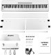 Vevor SUPRIMO SDP88 WH pianino cyfrowe stacjonarne ważone klawisze MIDI 2x10W stereo 12
