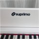 Vevor SUPRIMO SDP88 WH pianino cyfrowe stacjonarne ważone klawisze MIDI 2x10W stereo 7