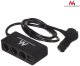 Ładowarka Maclean TRÓJNIK ROZDZIELACZ ZAPALNICZKI 12-24V KABEL USB-C 167
