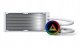Chłodzenie wodne Montech LightFlow ARGB 240 White zestaw AIO 4