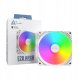 Wentylator Montech Wentylator E28 ARGB PWM White 120mm 8