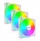 Wentylator Montech Zestaw wentylatorów RX120 Pro ARGB PWM Reverse White 120mm (3-pak) 1