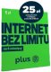 Karta Startowa PLUS 5zł internet bez limitu 1