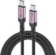 Kabel USB Reagle USB-C - USB-C 5 m Czarny 1