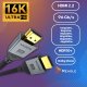 Kabel Reagle KABEL HDMI PRZEWÓD 2M 96 Gbit/s 16K 4K 480Hz HDR10+ DOLBY HDCP 2.3 2.1 3