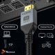 Kabel Reagle KABEL HDMI PRZEWÓD 2M 96 Gbit/s 16K 4K 480Hz HDR10+ DOLBY HDCP 2.3 2.1 8