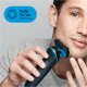 Braun Series 5 51-B1500s, Foil shaver, Black, Blue, AutoSense, Buttons, LED, Battery 1
