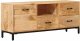 vidaXL Stojaki na telewizor Brązowy 110 x 30 x 46 cm Drewno mango 3