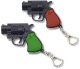 Mini Pistolet Rewolwer Brelok Gadżet Światło LED Laser 6,5 cm 5