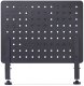 StarTech Clamp-On Pegboard with Accessories, 16.5 x 12.5in (42 x 32cm), Steel Pegboard, Desktop Storage Organizer, Desk Mount Peg Board, czarny - komponent montażowy - zacisk - stal - czarny - montaż biurkowy 5