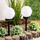 Ultimar Lampa Solar Led Lampka ogrodowa Kula 10 Cm 8