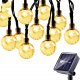 Girlanda Solarna Lampki Ogrodowe Łańcuch 40 Led 2