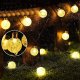 Girlanda Solarna Lampki Ogrodowe Łańcuch 40 Led 10