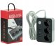 Listwa zasilająca Plastrol Przedłużacz Listwa Zasilająca 3 Gniazda + 6 USB Kabel Zasilający 3