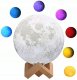 Lampka Nocna Księżyc Lampa 3D Moon Śr. 14Cm Rgb 4