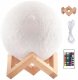 Lampka Nocna Księżyc Lampa 3D Moon Śr. 14Cm Rgb 5