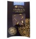 M.Pelczar Chocolatier Gorzka czekolada z karmelizowaną kwiatową herbatą i nagietkiem i chabrem 85g 1