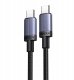 Kabel USB Ugreen USB-C - USB-C 1 m Czarno-szary (6941876269075) 1