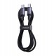 Kabel USB Ugreen USB-C - USB-C 2 m Czarno-szary (6941876269082) 3