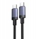 Kabel USB Ugreen USB-C - USB-C 0.5 m Czarno-szary (6941876268313) 2