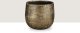 Lumarko CERAMIC POT MARCUS D18 H16 BRONZE METAL 1